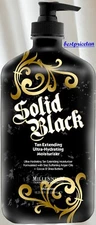 Millennium Tanning SOLID BLACK TAN EXTENDING MOISTURIZER - 18.25 oz
