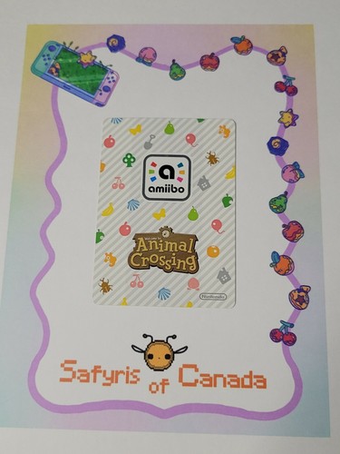 Rolf #293 Animal Crossing Amiibo Card Authentic Never Scanned - Zdjęcie 2 z 3