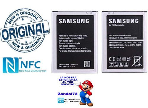 BATTERIA SAMSUNG ORIGINALE GALAXY ACE 4 G357 NFC EB-BG357BBE BG357BBE 1900 mha - Bild 2 von 5