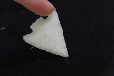 Flint Knapped Glow-In-The-Dark Arrowhead Gem Point-DIY Comic Con Necklace; D&D