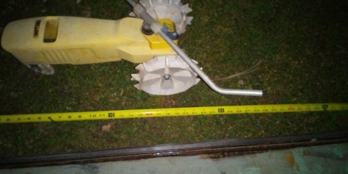 NEW NELSON 1865 "RAIN TRAIN" CAST IRON TRACTOR TRAVELING LAWN YARD SPRINKLER - Picture 7 of 7
