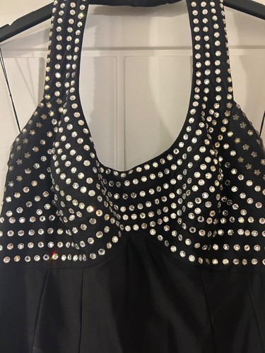 Black cocktail dress size 12 preowned - Picture 14 of 24