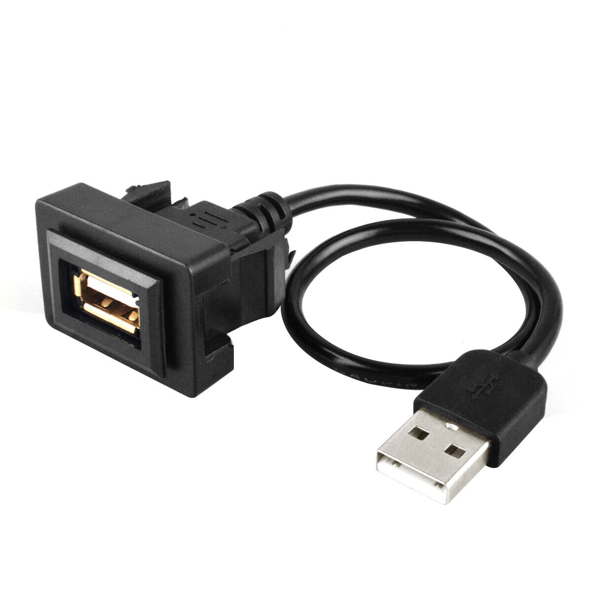 3.5mm Extension Cable Adapter Easily Mount USB Port and Headphone Jack  Ideal for Cars and Boats