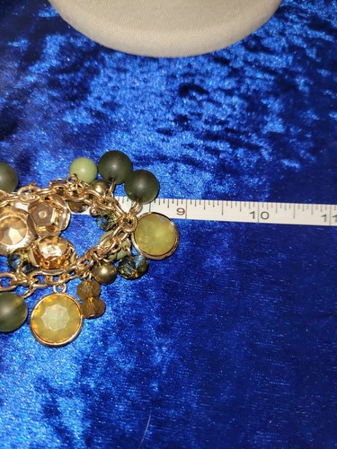 Ashley Cooper grünes Set, Halskette & passende Ohrringe  - Bild 4 von 4