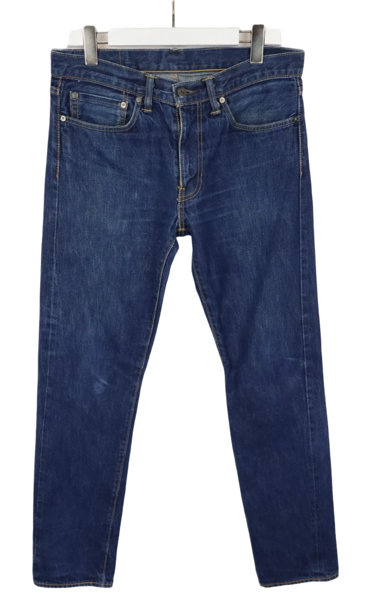 Jeans LEVI'S 511 Premium "Big E" Slim Fit Stretch - Taille W34 L34 (34/34) - Occasion TBE