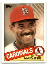 1985 Topps Traded Ivan DeJesus St. Louis Cardinals #30T
