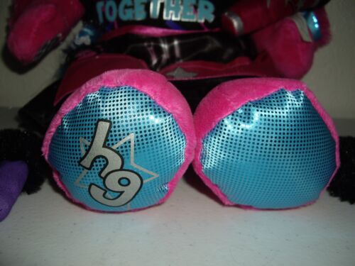 T26 Usado en Excelente Condición Build A Bear Honey Girl HG Risa Pink Rock Star Peluche Conejo 20" Accesorio - Imagen 6 de 9