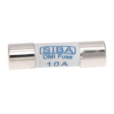 Multimeter 10 x 38mm 1000V 10A Cylinder Ceramic Fuse White FP