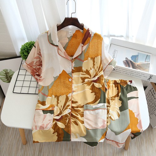 New Pajamas Suit Soft Long Pajamas Simple Style New Women Spring Autumn - Picture 29 of 38