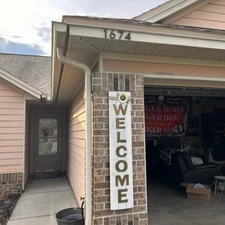 3 inch Contemporary House Numbers or Letters; color choices