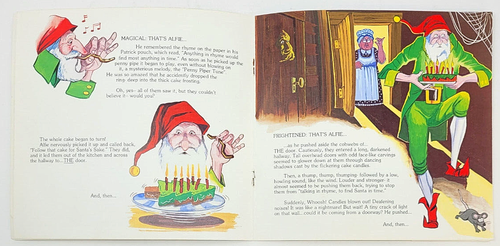 Christmas Tale of Alfie the Elf A Pennywhistle 1st Edition & Storytelling Record - Picture 6 of 9