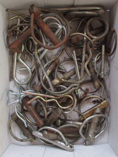 Rohrklappstecker Stahl , Klappsplinte ,Stecksplinte, Schäkel Unimog, Forst - Bild 3 von 3