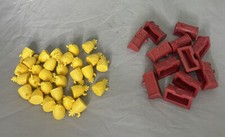 Monopoly Spongebob Squarepants Edition 2005 Replacement Parts Piece Hotels Homes