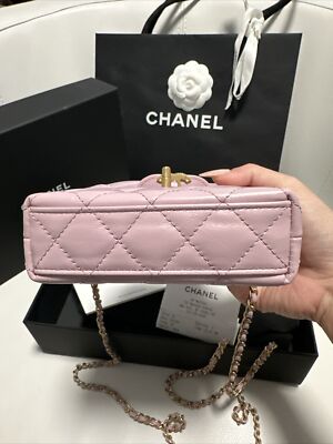 シャネル 24K パールが可愛い バニティーバッグ パープル バニティバッグ パープル（紫）系 CHANEL(シャネル) ショルダー