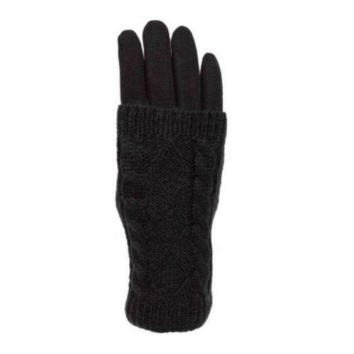 Women's Gloves - Big Girls Cable Fashion Design Touch Screen and Texting Gloves - Bild 8 von 11