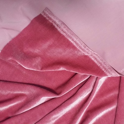 SOFT SMOOTH VELVET 4-WAY STRETCH SPANDEX FABRIC DRESS DRAPERY DANCE CURTAIN 60”W - Picture 57 of 243