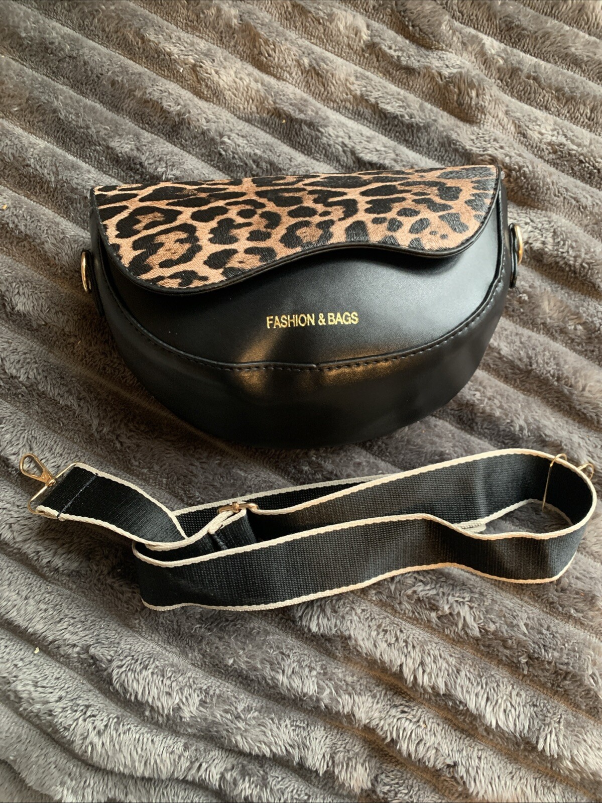 New 1PC Leopard Print Shoulder Bag Leopard Handbag Leopard Bag