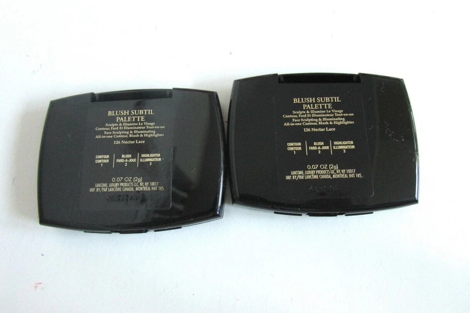 2 x Paleta Lancome Blush Sutil Contorno Todo en Uno 126 Encaje Néctar 2 g cada una Foto 2 de 2