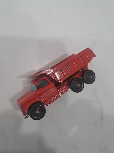 Vintage Lesney Matchbox Diecast #48 Dumper Truck (red)