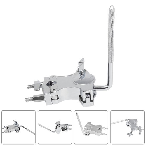 Drum Clamp Alloy Melodic Tom Cowbell Holder Expansion Clip for Music Instrument - Picture 3 of 12