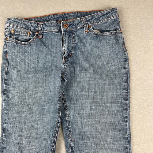 Vintage Bongo Jeans Womens 13 Hipster Flare Y2K Grunge Studded Punk Goth 31x30 - Picture 5 of 17