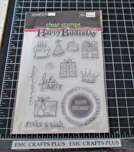 KELLY'S BIRTHDAY CLEAR STAMPS ~ HAMPTON ART - Bild 2 von 3