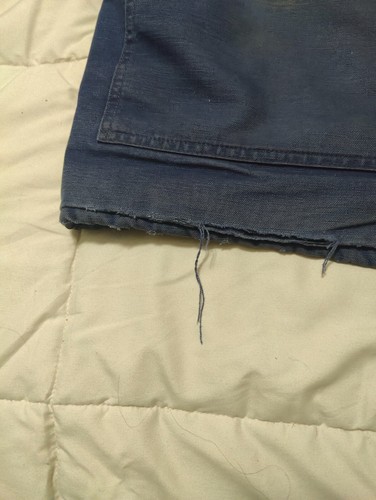 Vintage Carhartt Arctic Work Coat 2X/3X Distressed Blue Union Made USA Rare - Picture 4 of 19