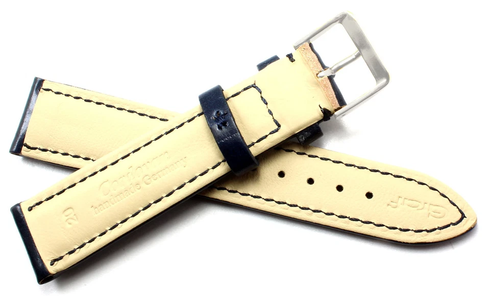 20mm XS SHORT HORWEEN Original SHELL CORDOVAN Made in Germany Graf Uhrenarmband - Bild 2 von 3