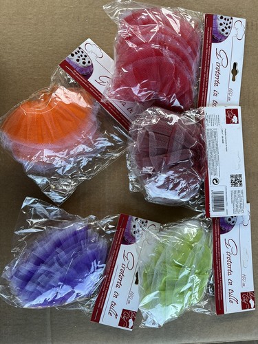 nastro girotorta in tulle velo per torta 150 cm cake dolce  - Picture 1 of 7