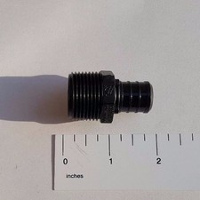 50 3/4" PEX X 3/4" MALE NPT ADAPTERS POLY ALLOY LEAD FREE CRIMP PLASTIC FITTING