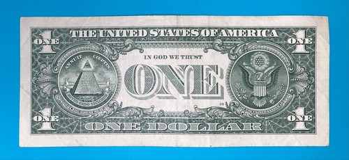21 August 1978 (F 21081978 E) BIRTHDAY Note $1 One Dollar Bill - Picture 3 of 4