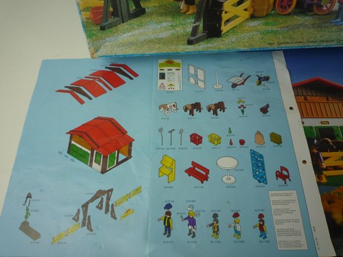 VINTAGE PLAYMOBIL 3775 PONY RANCH MIT FIGUREN & PFERDEN KOMPLETT MIT BOX - Bild 17 von 21