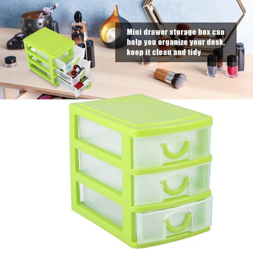 Detachable 3 Layers Drawer Storage Organizer Lightweight Plastic Box Bedroom - Picture 15 of 22