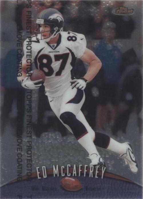 1998 Topps Finest Ed McCaffrey #117 - 1 of 2