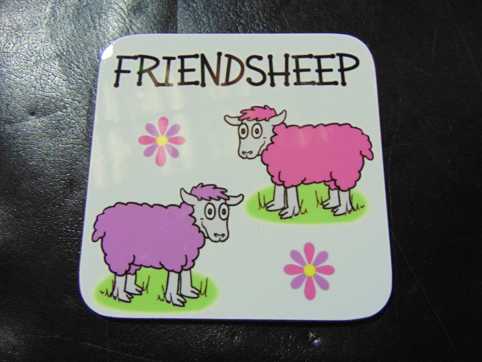 Vanessa Bee Designs Friendsheep Drinks Coaster