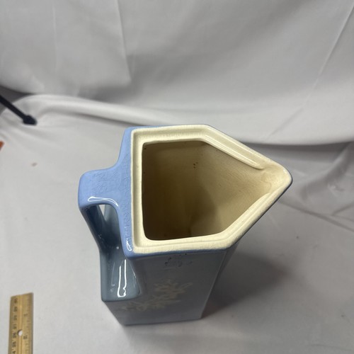 Rare Harker Pottery Cameo Ware High Rise Pitcher Made In USA Vintage Grannycore - Picture 3 of 18