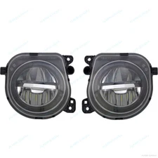 L&R Front Bumper Fog Light Assembly Fit For BMW 5' F10 F07 LCI 2014-2016
