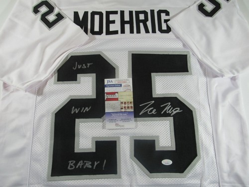 Trevon Moehrig Las Vegas Raiders Signed Autographed Custom Jersey JSA - Picture 4 of 4