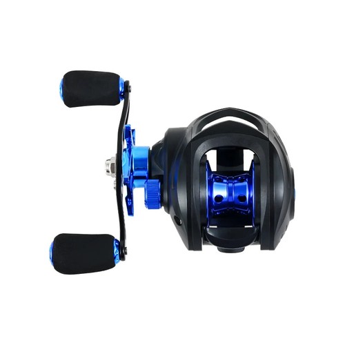 Fishing Reel 7.2:1 Gear Ratio Max Drag 10kg Baitcasting Reel with Aluminum Spool - Picture 25 of 27