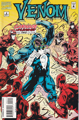 VENOM: CARNAGE UNLEASHED Vol. 1 No. 2 (of 4) May 1995 MARVEL Comics