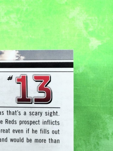 Noelvi Marte - Scouts Top 100 - 2023 Bowman BTP-13 Cincinnati Reds Rookie Card - Picture 8 of 11