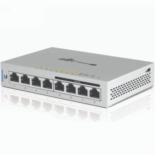 Ubiquiti Unifi Switch 8-Port 60W PoE Managed Gigabit Switch US-8-60W - Picture 2 of 4