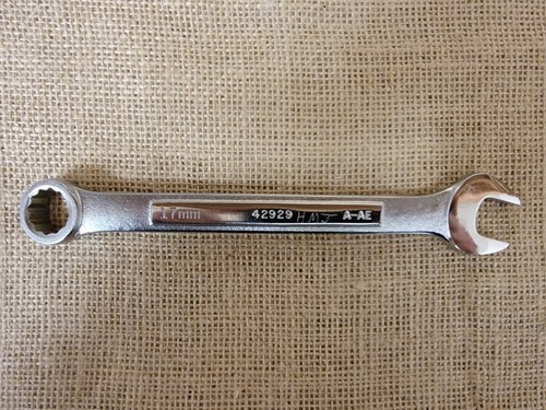Craftsman Combination Metric Wrench 17 MM (42929) A-AE Series 12 Point - Foto 2 di 3