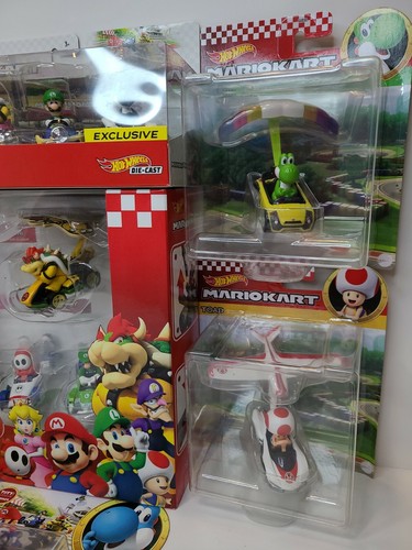 NEU 2021 Hot Wheels Mario Kart Glider 18er SET! 4er-Pack, 8er-Pack Sammler-Set - Bild 4 von 12