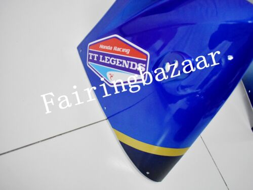 Fit for 2005 2006 CBR600RR TT Legends White Blue Red ABS Injection Fairing Kit - Foto 4 di 9