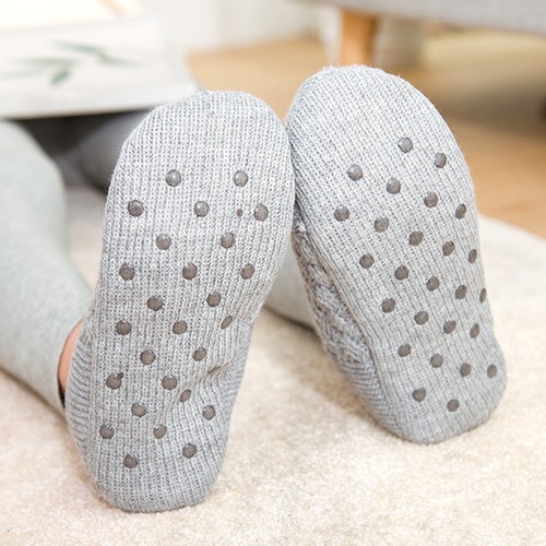 1 Pair Winter Warm Slipper Socks with Grippers Cozy House Socks for Adult - Picture 8 of 12