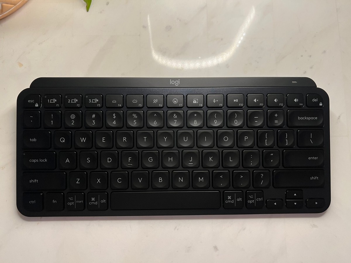 【希少】Logitec MX Keys Mini Black US キーボード Logitech MX Keys Advanced Wireless Illuminated Keyboard