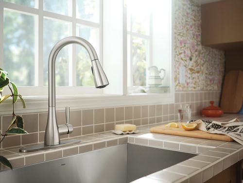 💲Moen 87260SRS Doherty Pull-Down Kitchen Faucet - Spot Resist Stainless READ - Picture 13 of 23