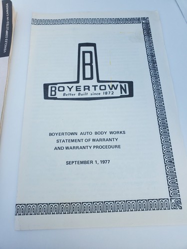 1978 Ford Econoline Owner’s Manual Guide Book - Bild 5 von 12