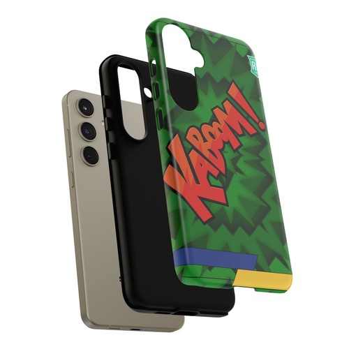 Phone Case, iPhone 16, Samsung Galaxy S24, S25, Green Kaboom Rookie - Picture 211 of 255